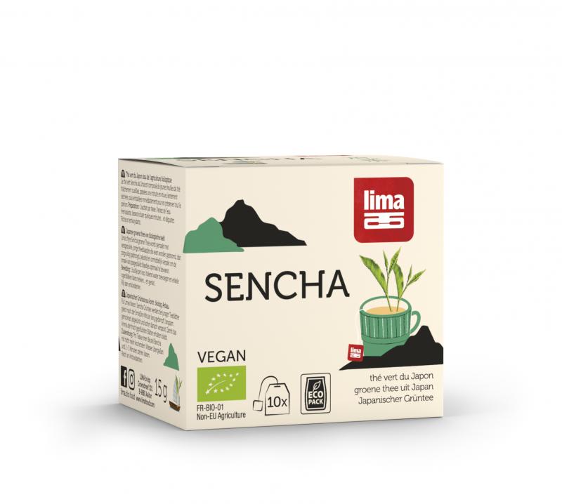 Lima Sencha groene thee uit japan 10 builtjes bio 15g